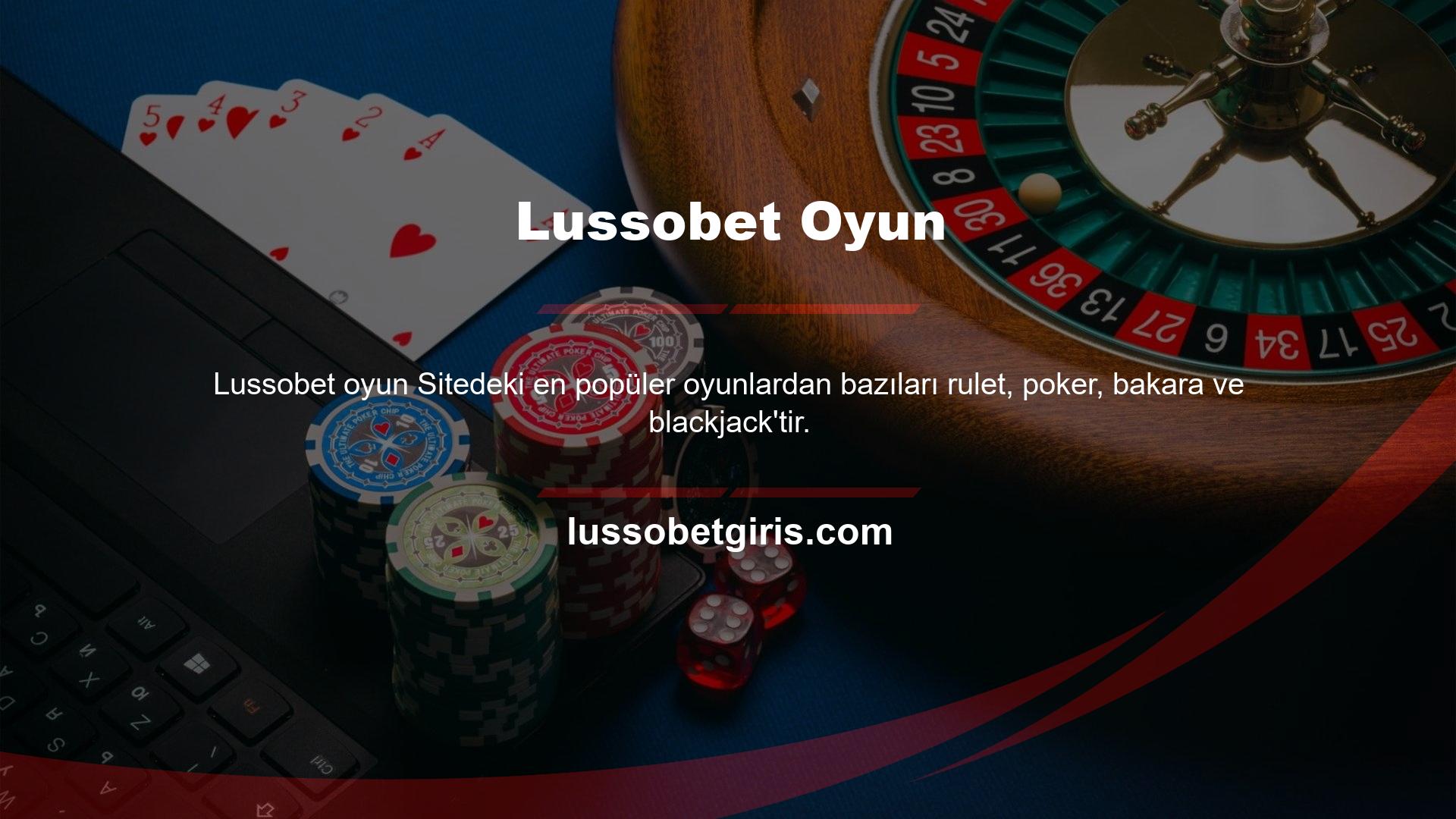 Lussobet, canlı casino kullanıcıları için çeşitli oyun içi promosyonlar sunmaktadır