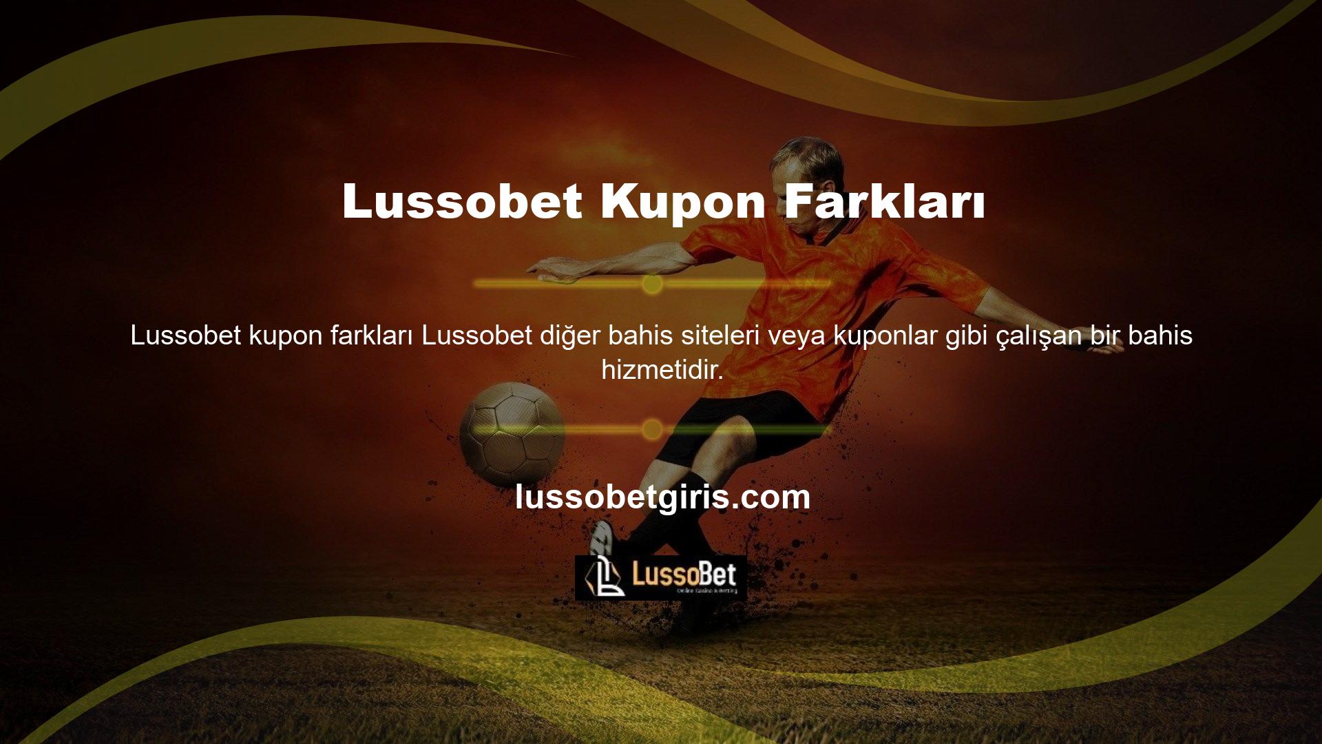 Lussobet çevrimiçi bahis sitesinde yaşama prosedürü çok basit